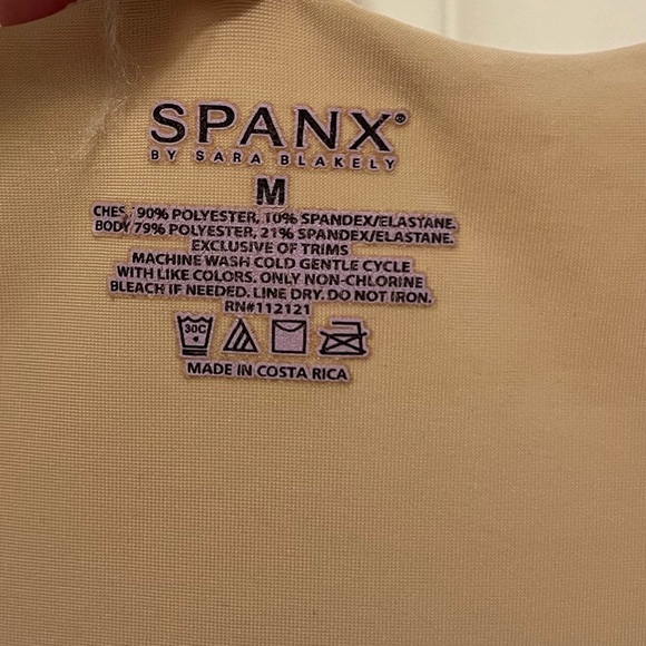 Spanx by Sara Blakeley Nude Body Shaping Under Shirt - Picture 3 of 4